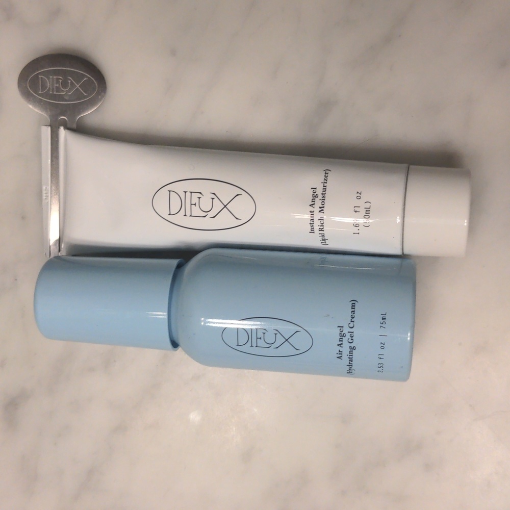 Gently used dieux skin air angel and instant angel